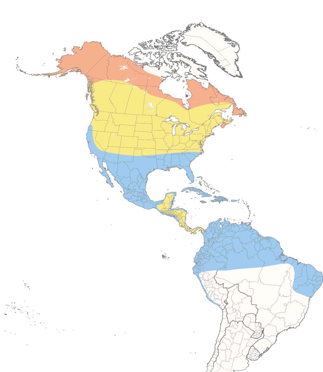 Least Sandpiper map
